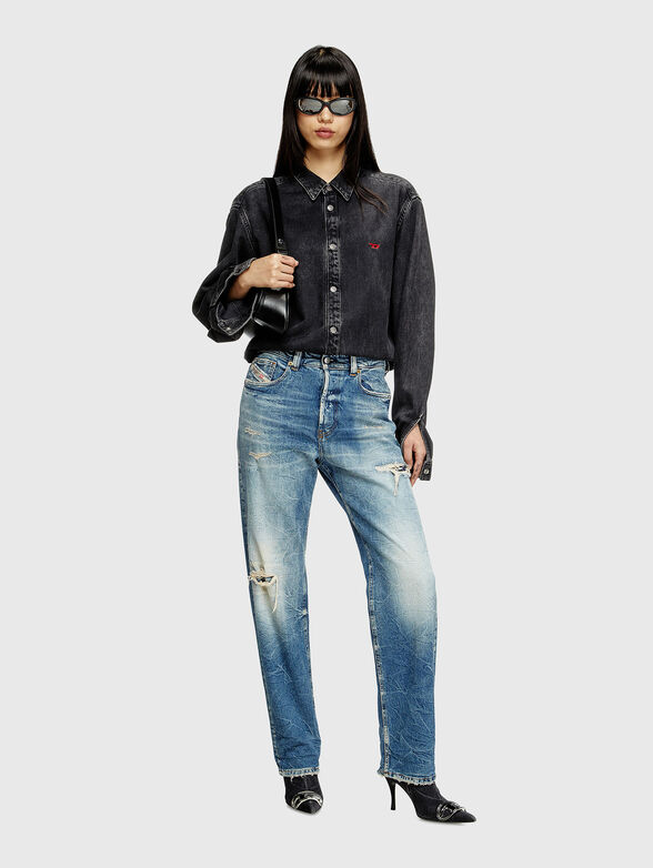 1988 D-ARK L.30 jeans with worn effect - 4