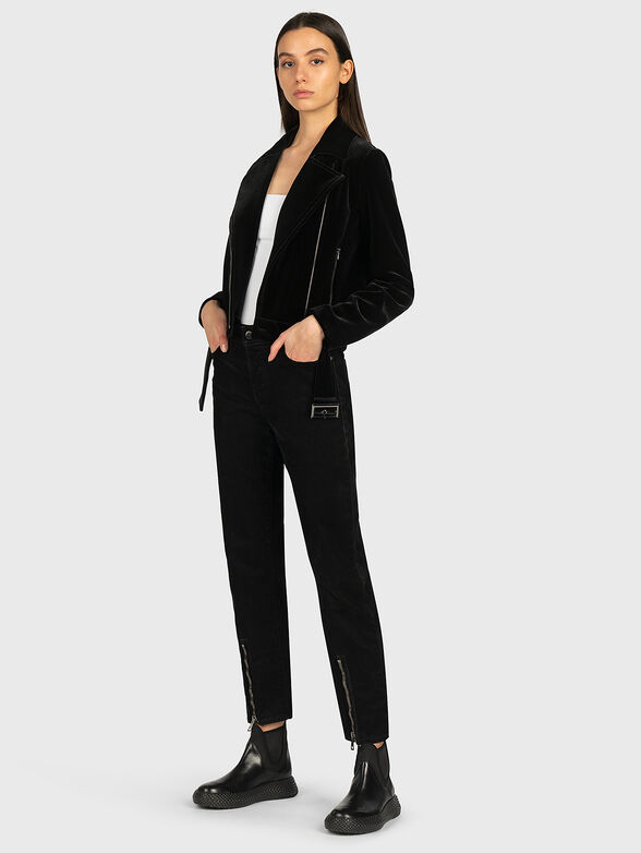 Straight jeans with zip accents - 4