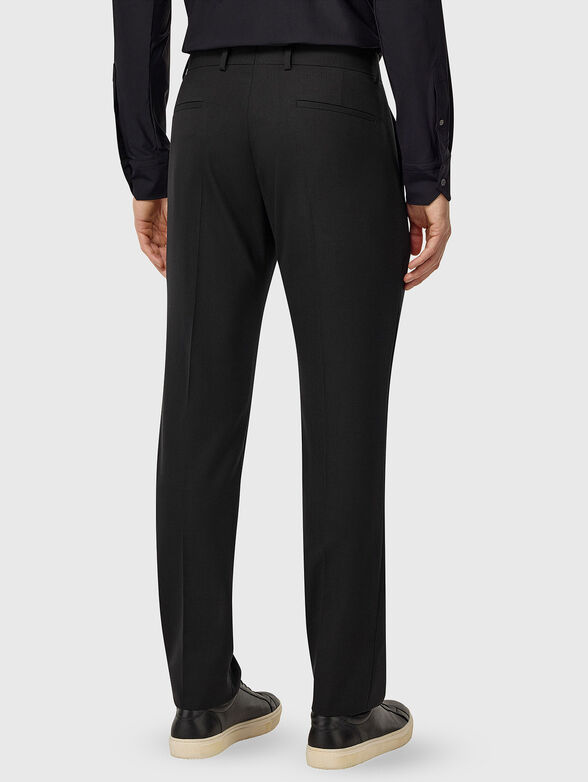 Straight wool trousers - 2