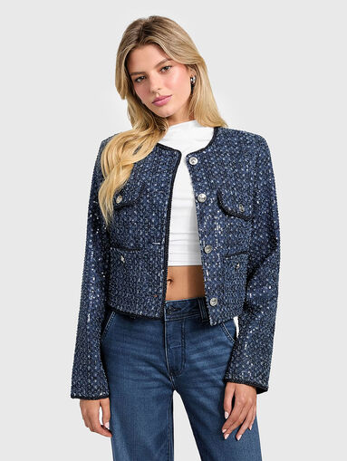 ELISA cropped boucle jacket - 5