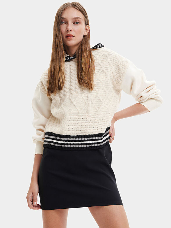 ZIA hybrid hooded sweatshirt - 1