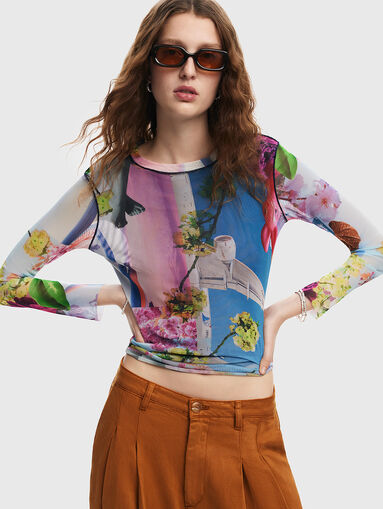 LACROIX blouse with sheer effect - 5