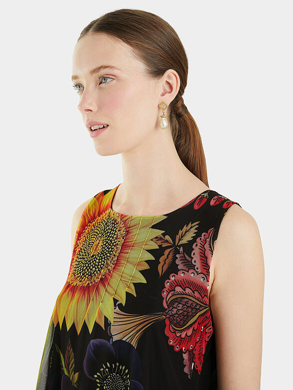 Top MELINA with floral print - 5