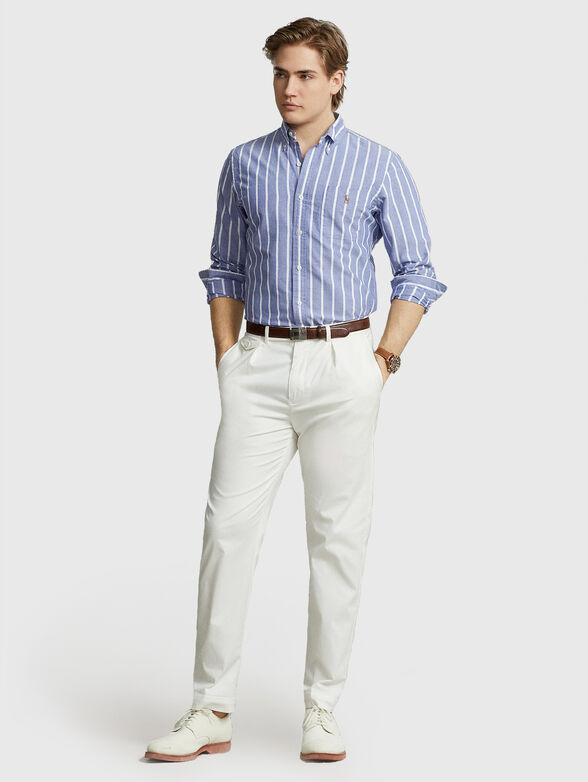 Blue striped shirt  - 2