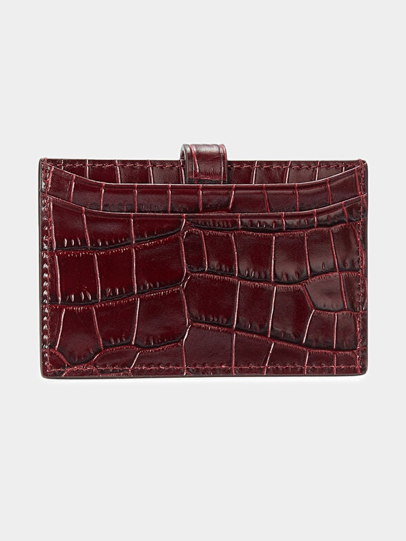 Cardholder with animal print - 2