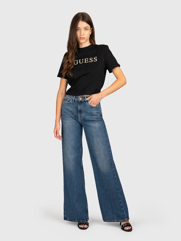 Cotton T-shirt with logo accent - 2