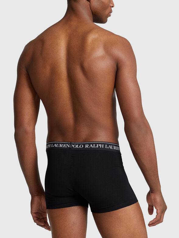 Set of five pairs of black trunks - 3