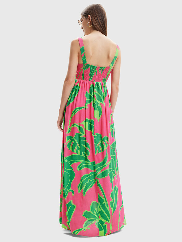 DAMILA maxi dress with colorful print - 1