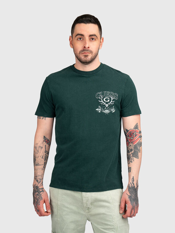 T-shirt with accent back - 1