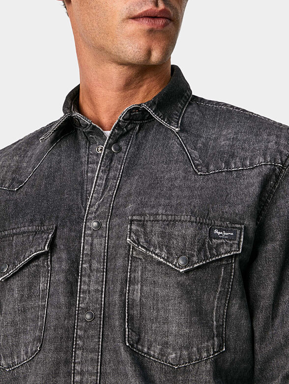 NOAH Denim shirt - 3