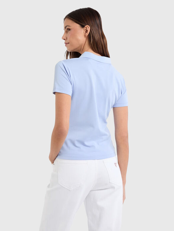 Polo shirt with short sleeves and buttons - 3