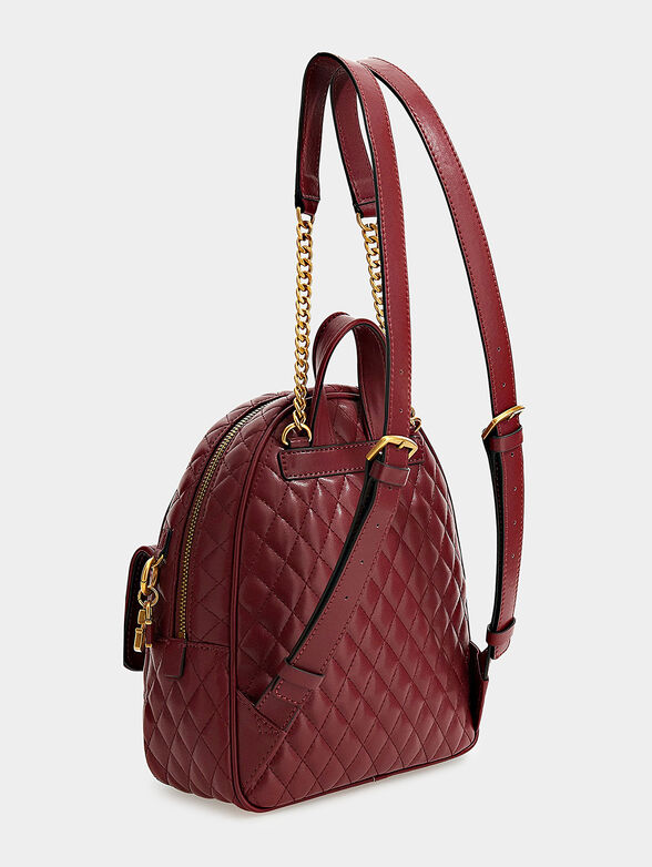 IZZY black backpack with metal accent - 3