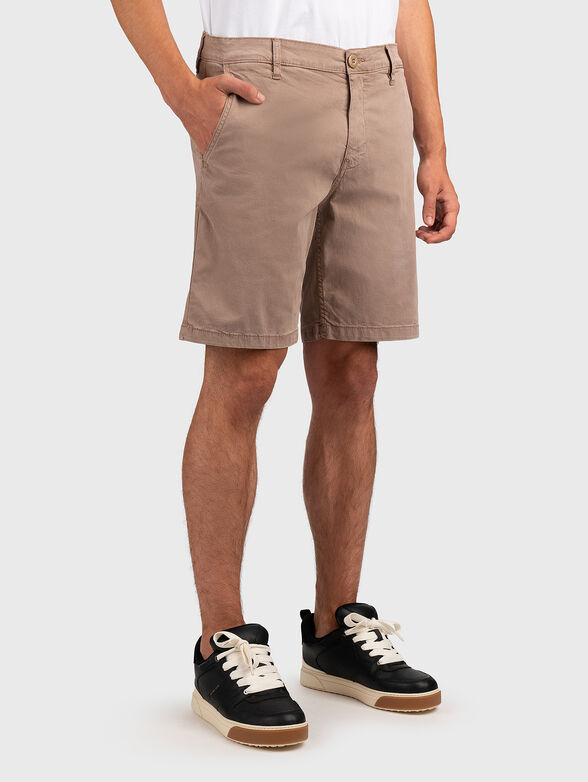 ANGELS brown chino shorts - 1