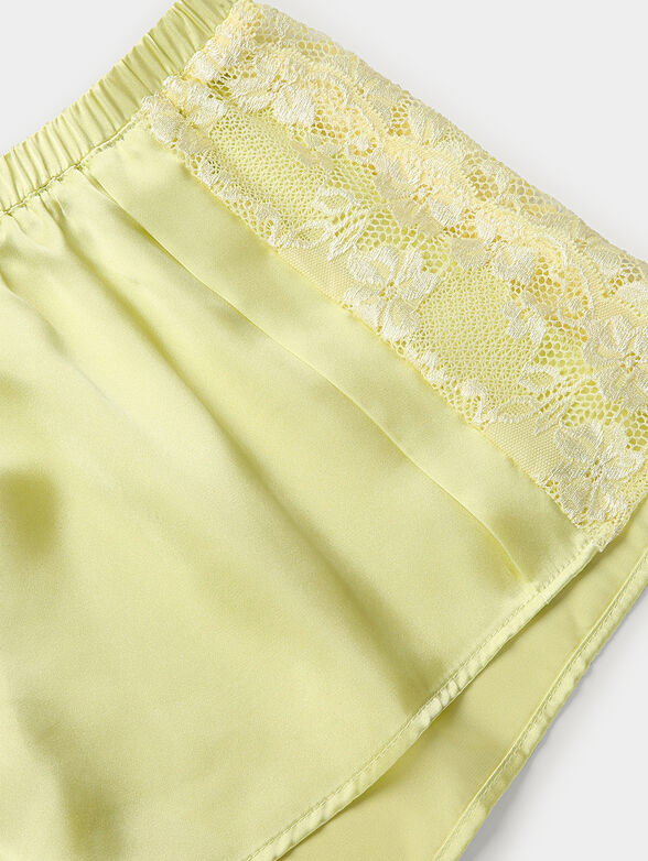 PRIMULA COLOR yellow shorts - 4