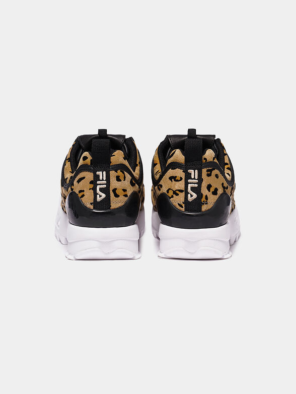 DISRUPTOR Suede sneakers with leopard print - 3