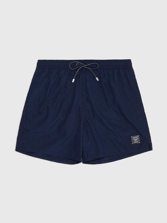 Beach shorts with logo detail - 3