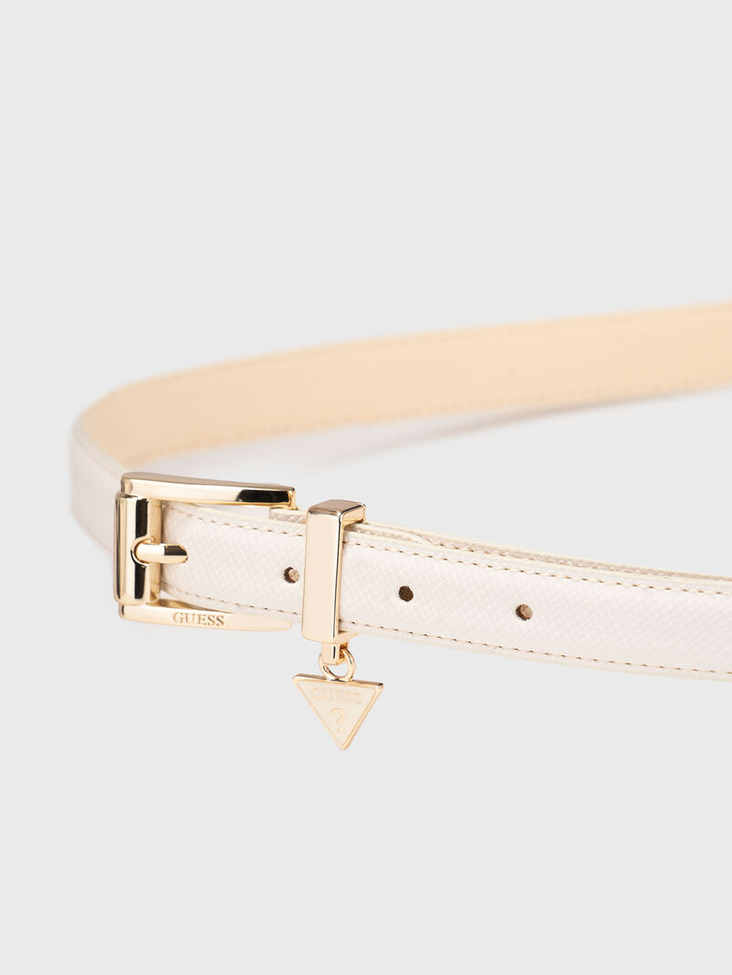 ROSALBA belt with saffiano effect - 3