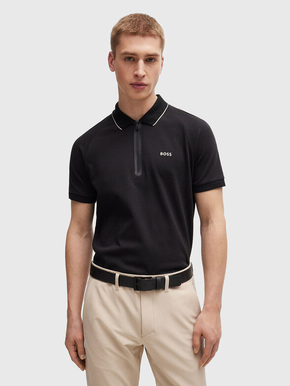 PHILIX polo shirt with contrasting logo - 1