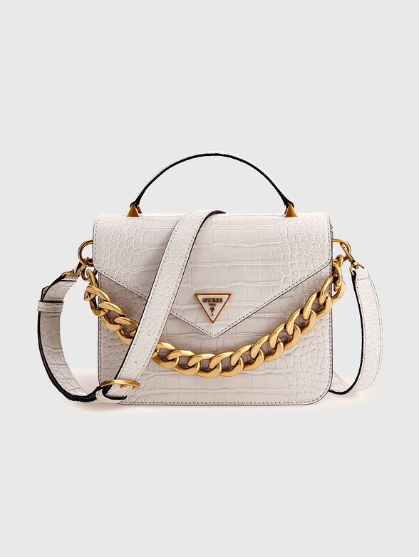 RETOUR crossbody bag with croc texture - 1