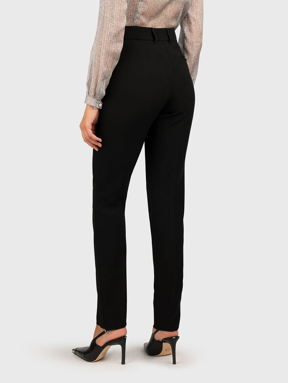 High waisted slim trousers - 2