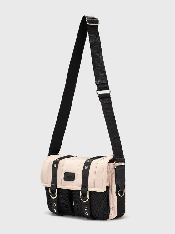 Crosbody nylon bag with buckles - 2