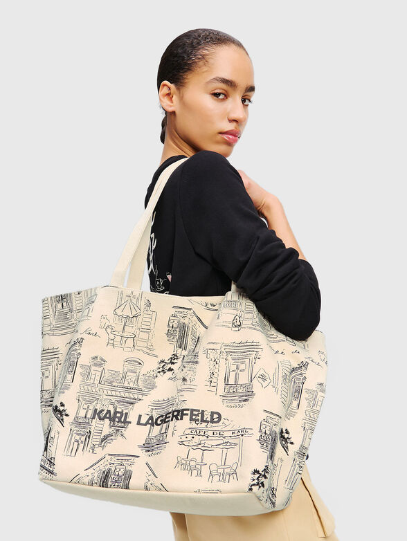 KARL LAGERFELD X JORGE PARRA shopper bag - 2