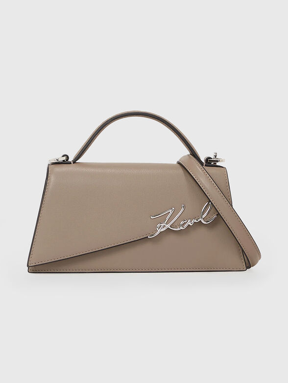 K/SIGNATURE leather crossbody bag - 1