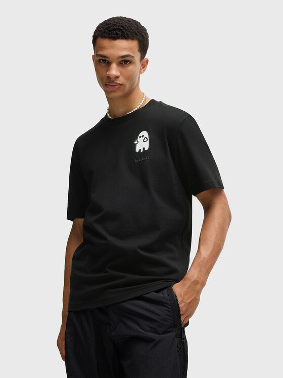 Crew neck cotton T-shirt - 1