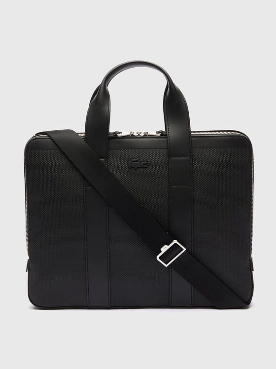 Leather laptop bag - 1