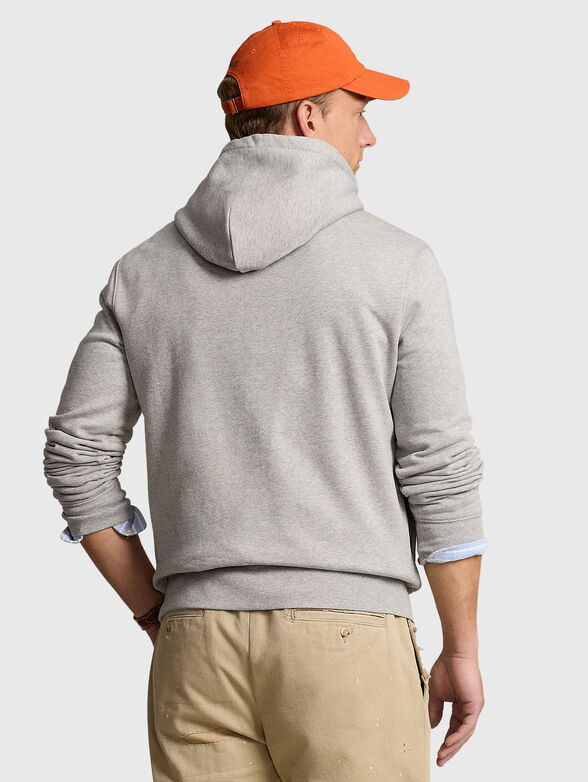 Gray sweatshirt with Polo Bear print - 2