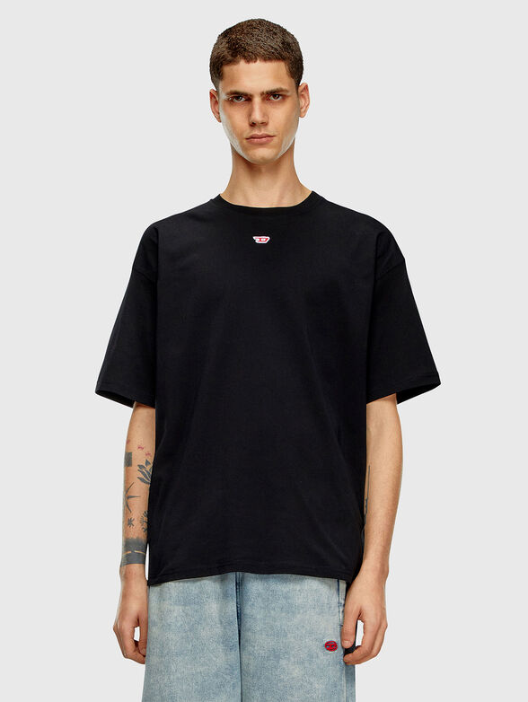 T-BOXT-D unisex T-shirt with logo embroidery - 1