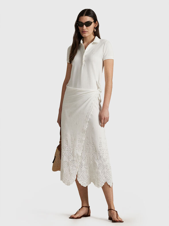 Polo dress with wrap - 1