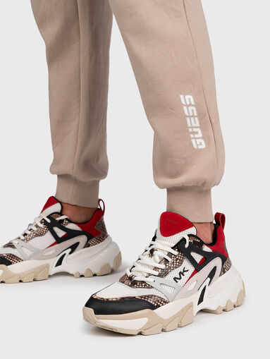 ARAY Sports pants with logo print - 4