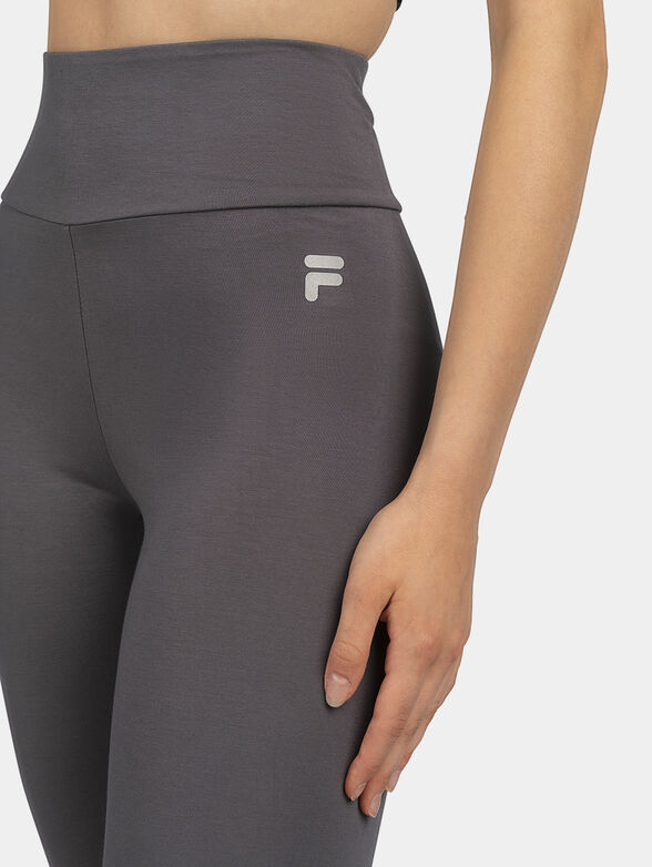 CHURDIUM leggings with flared legs - 3