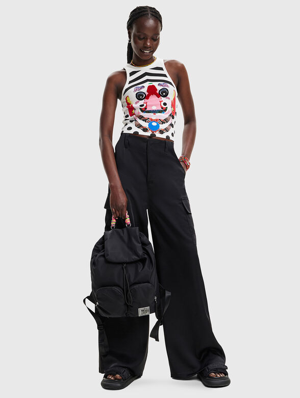 MARS-LACROIX top with colorful print - 2