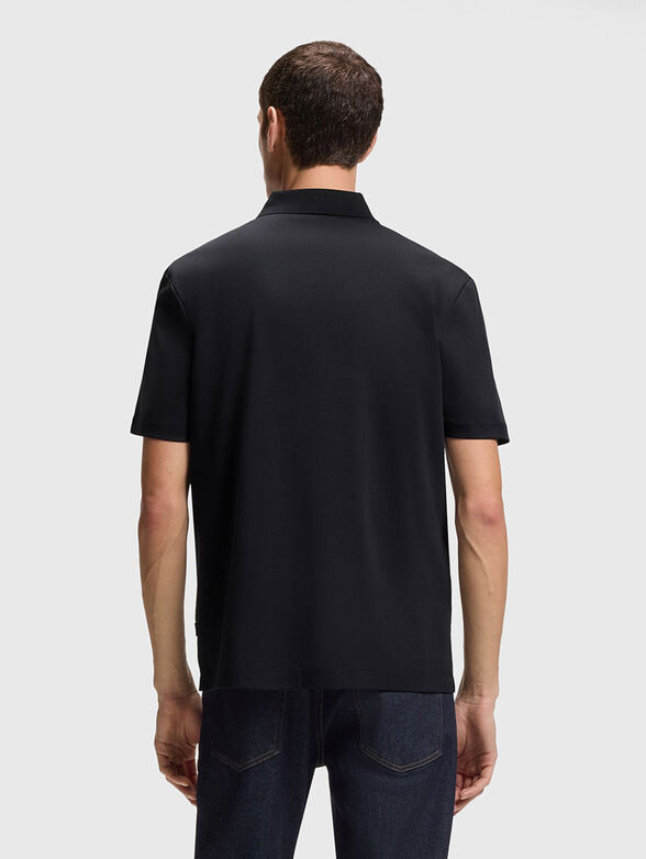 Short sleeved cotton polo shirt - 3