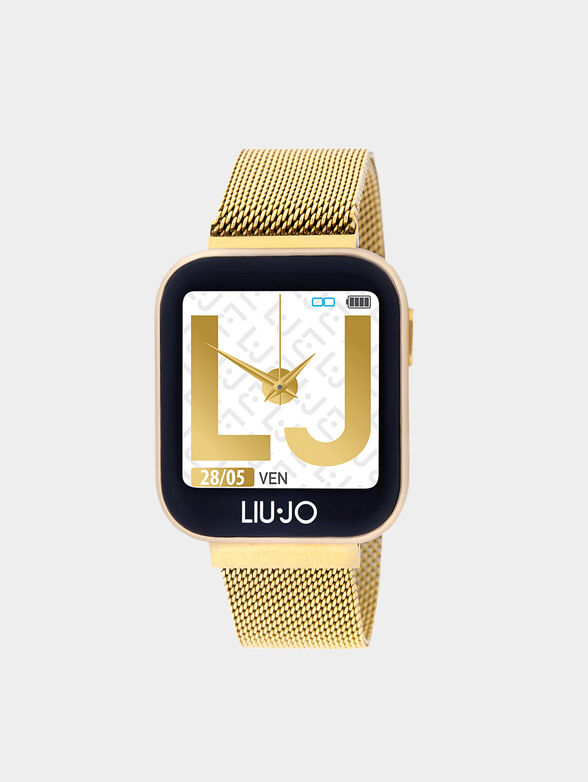 Smart watch in golden color - 1