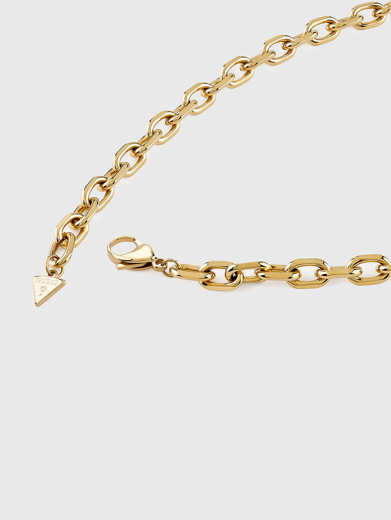 LOVE & FLOWERS necklace with logo - 3