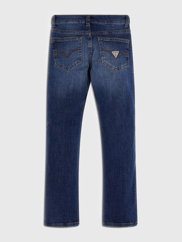 Blue slim jeans - 2