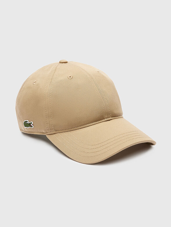 Beige baseball cap - 1