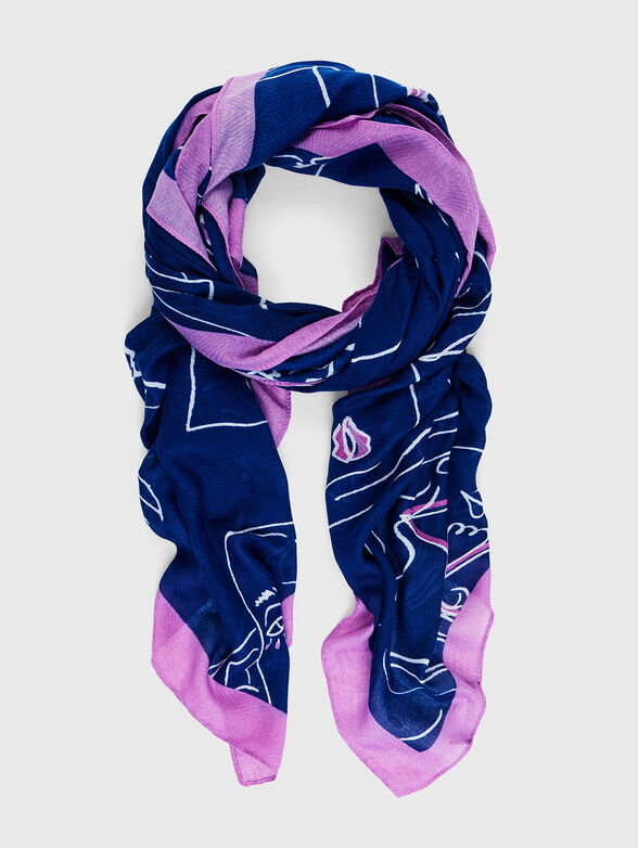 Art print scarf - 0