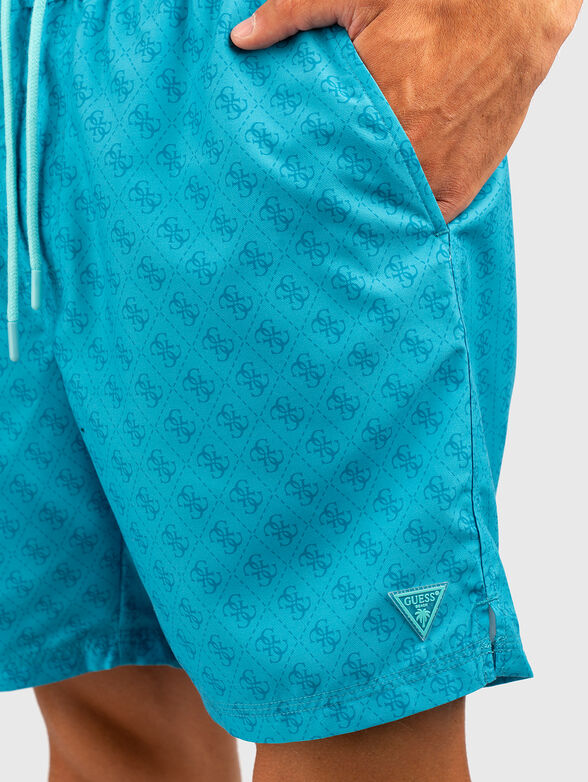 Beach shorts with print - 3