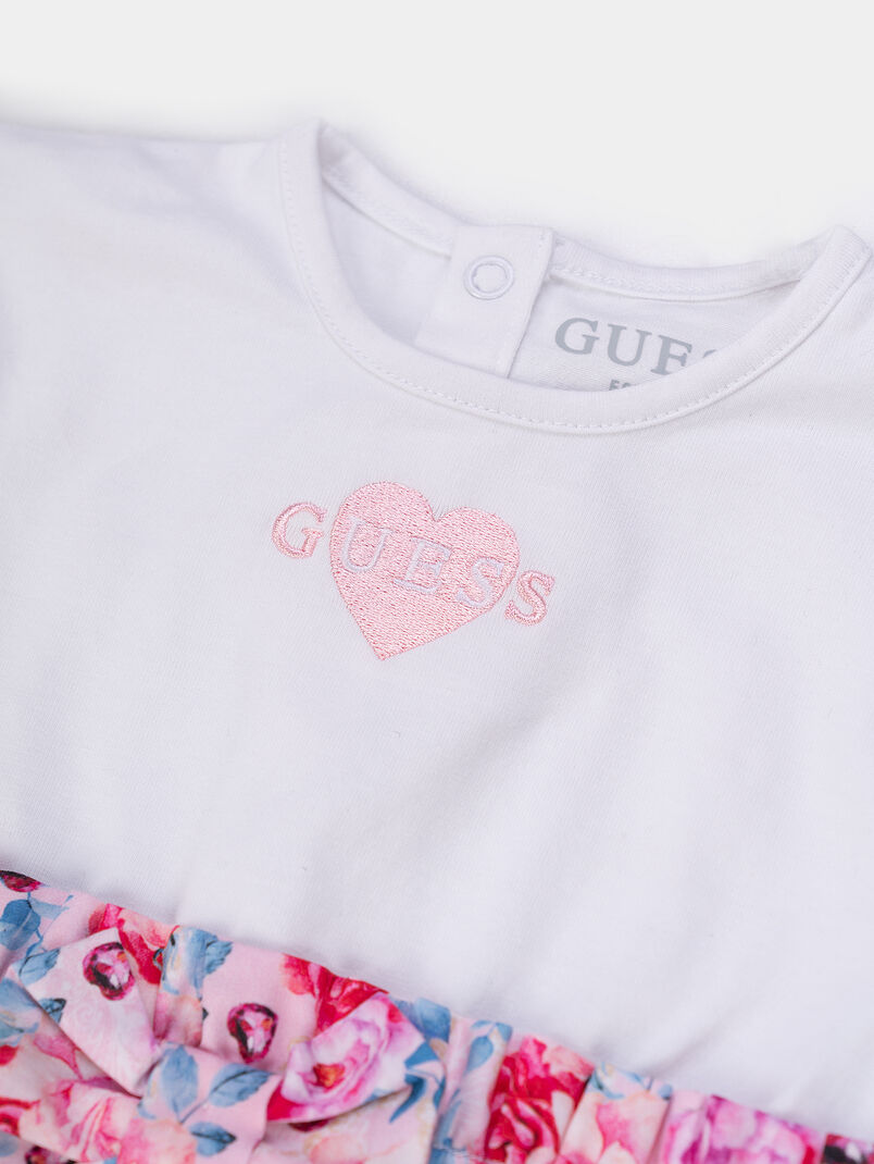 Jumpsuit with floral print - 3