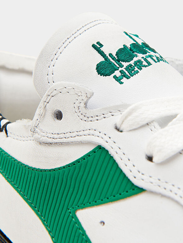 MI BASKET ROW CUT sneakers with contrasting logo - 4