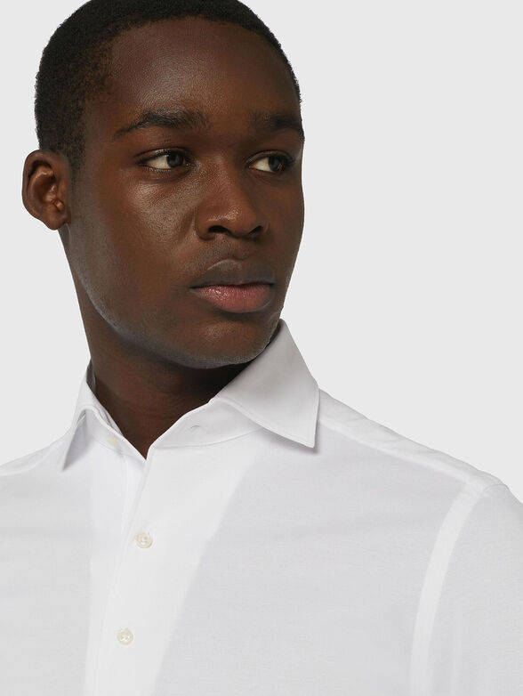 Polo shirt with buttons - 4