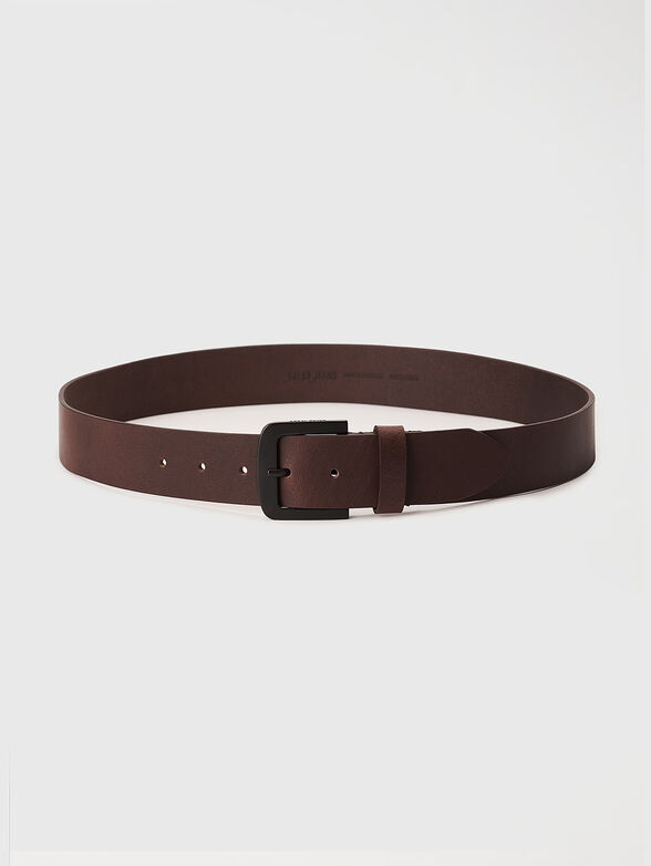 Black leather belt  - 1