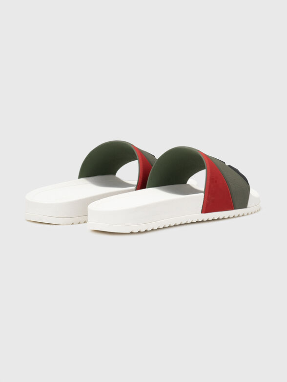 Beach slippers with logo detail - 3