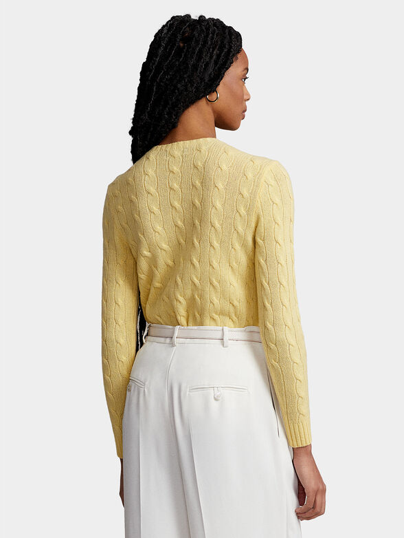 JULIANNA sweater with contrast logo - 3