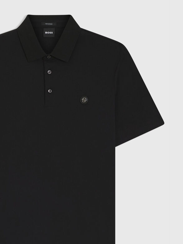 Short sleeved cotton polo shirt - 2