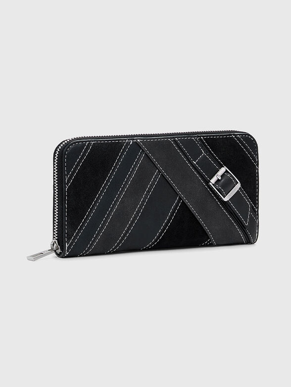Wallet with logo buckle - 4